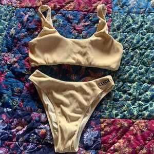 Banana Yellow Bikini